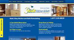 Desktop Screenshot of 3daykitchenutah.com